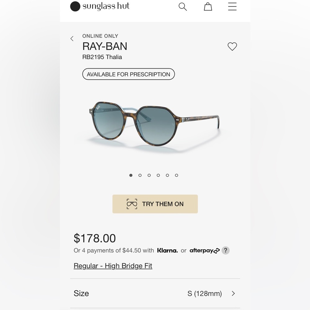 Ray Ban Thalia RB 2195
